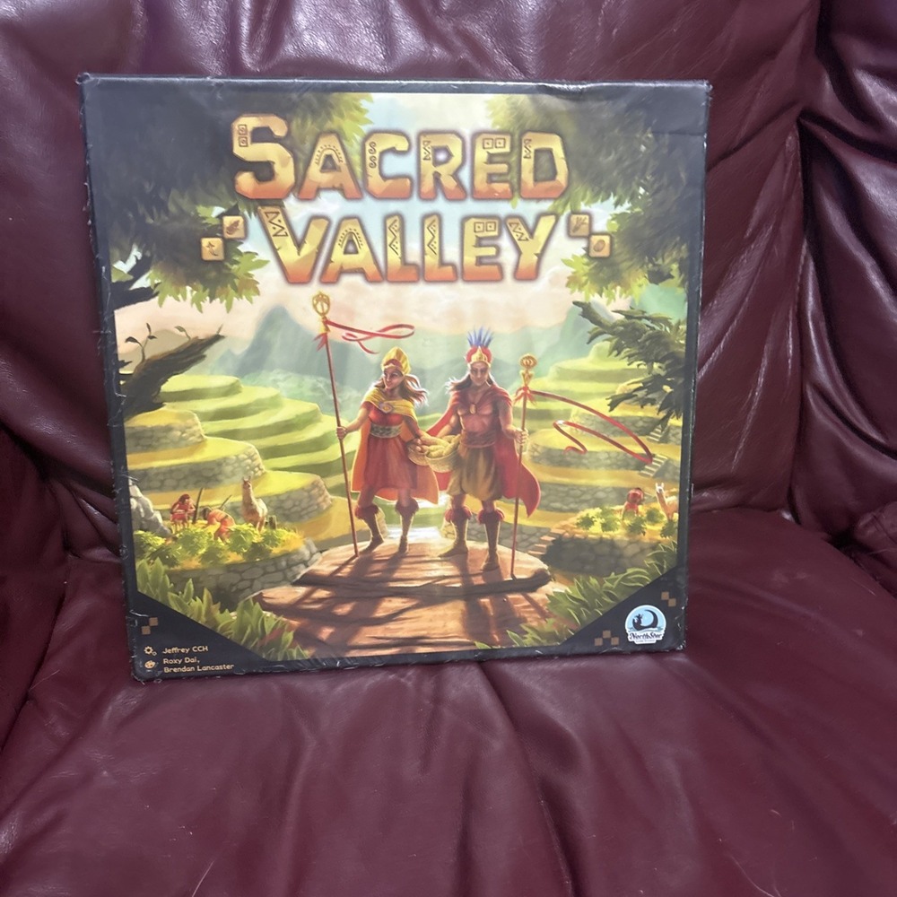 Sacred Valley Board Game- NorthStar Game Studio New Sealed